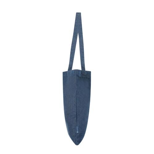 Draagtas gerecyclede denim Spinel blauw