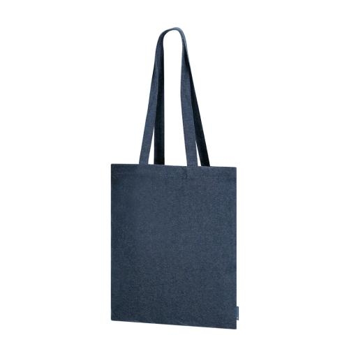 Draagtas gerecyclede denim Spinel blauw
