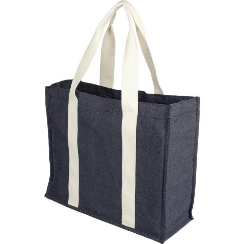 Denim boodschappentas Gretchen blauw