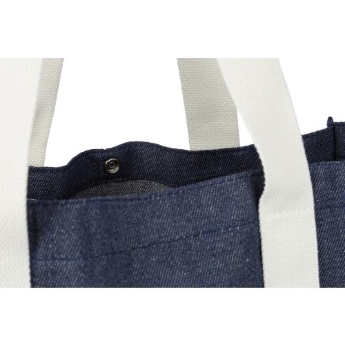 Denim boodschappentas Gretchen blauw