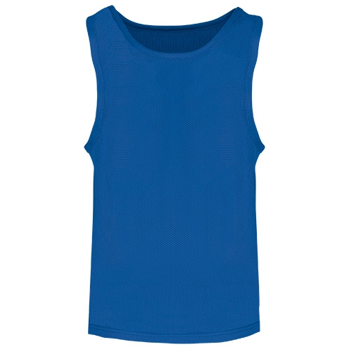 Licht mesh multisport-hesje kids sporty royal blue,10-14