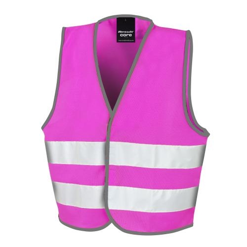Veiligheidshesje voor kids Result fluorroze,4-6