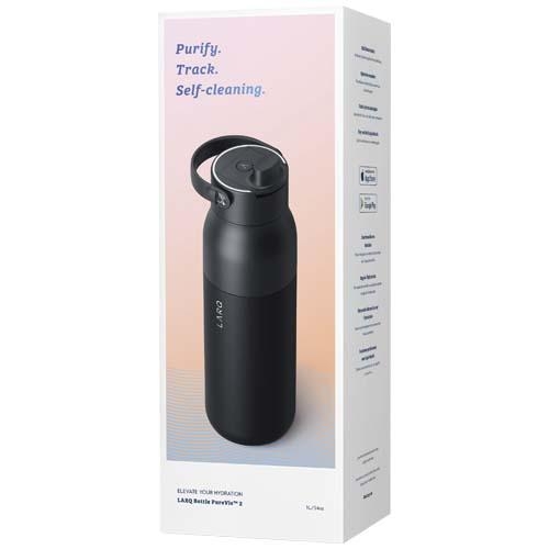 LARQ PureVis™ 2.0 1000 ml waterfles zwart