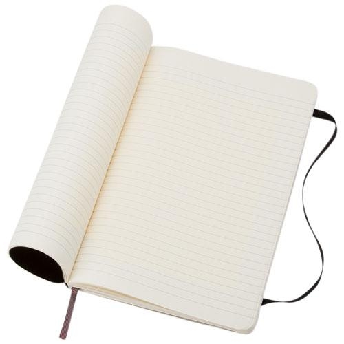 Moleskine classic L soft cover notitieboek zwart