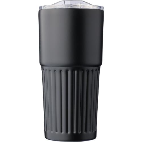 Dubbelwandige RVS drinkbeker 500 ml Kael zwart