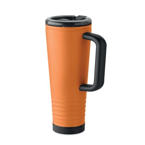 Dubbelwandige juichbeker 700 ml oranje