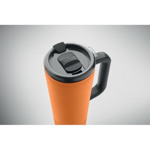 Dubbelwandige juichbeker 700 ml oranje