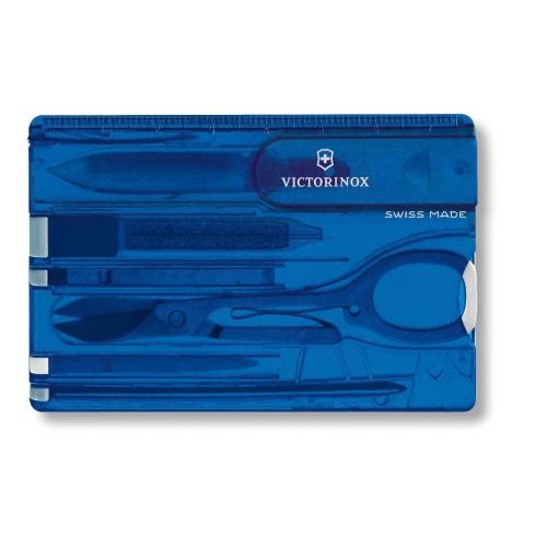 Nylon Victorinox Swisscard Classic multitool blauw