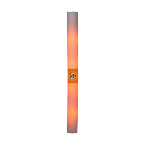 Oranje LED foam stick – lichtgevende party stick oranje
