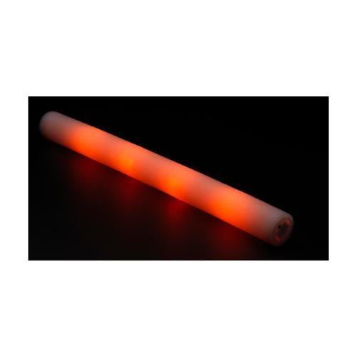 Oranje LED foam stick – lichtgevende party stick oranje