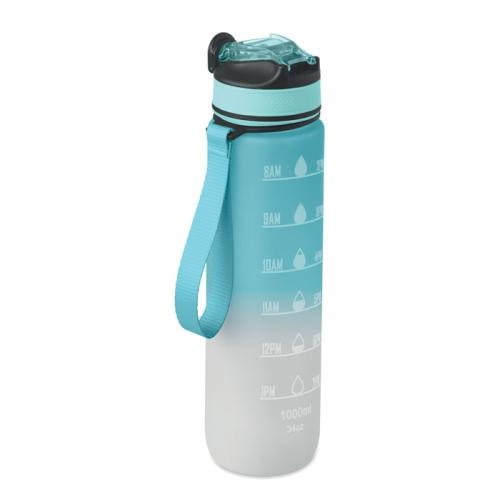 Sportwaterfles RPET 1L Activate babyblauw