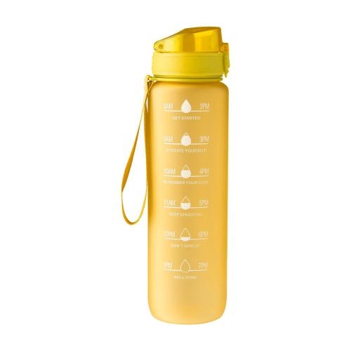 rPET drinkfles Brinley 1L geel