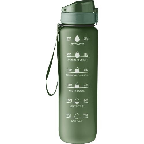 rPET drinkfles Brinley 1L groen