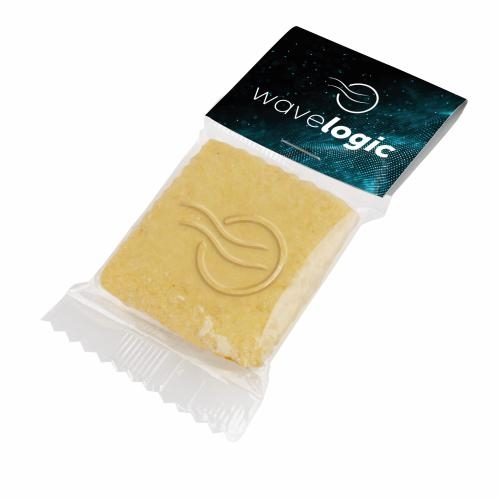 Embossing koekje met kopkaartje rechthoek