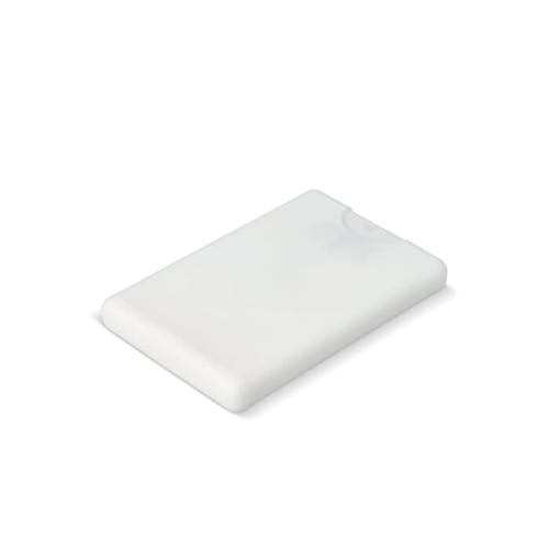 Creditcard zonnebrandspray SPF30 wit