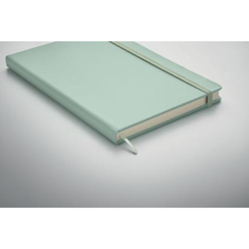 A5 notitieboekje PU cover mint green