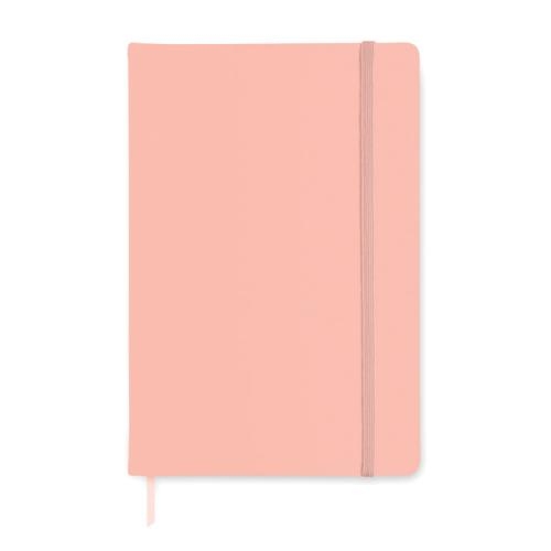 A5 notitieboekje PU cover baby pink