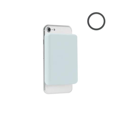 Magnetische lader 15W Doubletic babyblauw