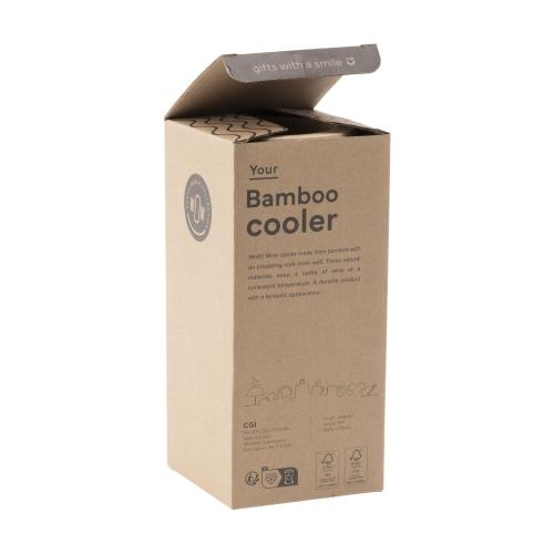 Bamboe wijnkoeler Cooler bamboe