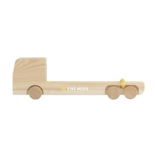 Houten wijnkist vrachtwagen Rackpack hout