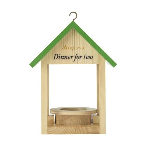 vogelvoederhuisje Dinner for Two hout