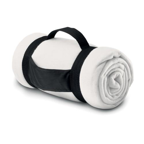 Fleece deken 195 wit