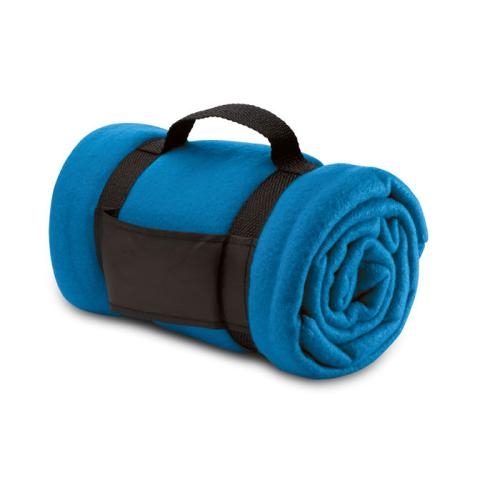 Fleece deken 195 royal blue