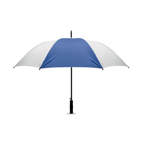 27 inch paraplu Swansea wit/blauw