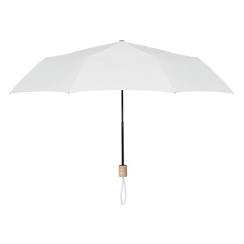21 inch opvouwbare paraplu Tralee wit