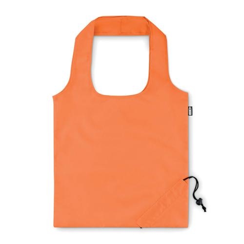 Opvouwbare RPET tas Foldpet oranje