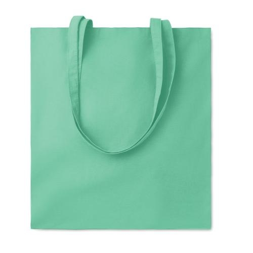 Katoenen boodschappentas Cottonel colour + mint green