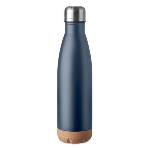Dubbelwandige fles Aspen cork 600 ml navy