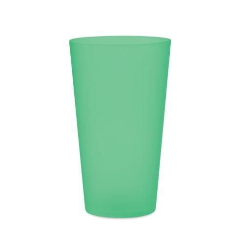 Herbruikbare eventbeker 550 ml Festa transparant groen