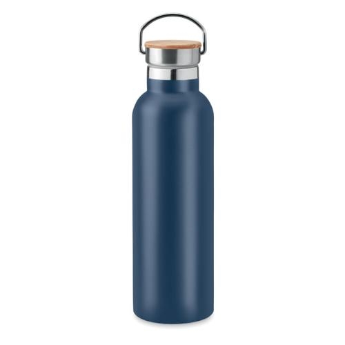 Dubbelwandige drinkfles 750ml Helsinki med navy