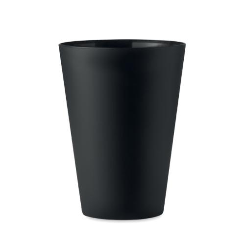 Matte PP beker 300ml Festa large zwart