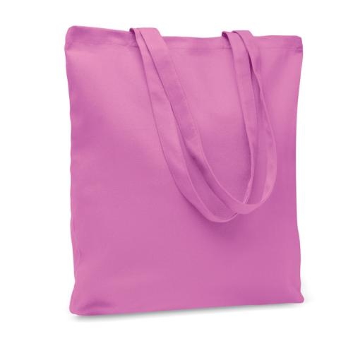 Gekleurde canvas boodschappentas Rassa violet