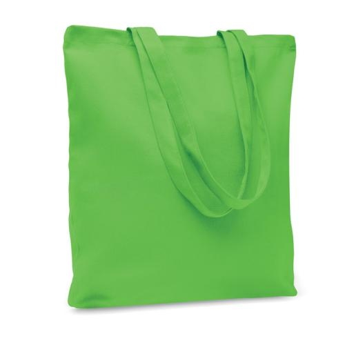 Gekleurde canvas boodschappentas Rassa lemon