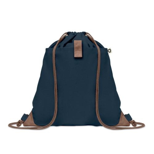 Stijlvolle katoenen rugzak Panda navy