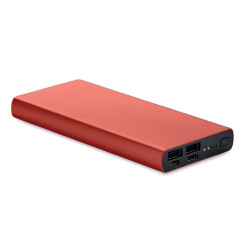 10000 mAh powerbank Powerflat bordeaux