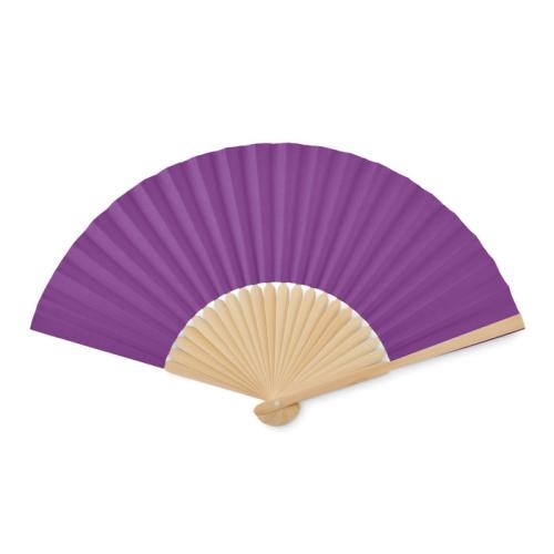 Waaier bamboe Fanny paper violet