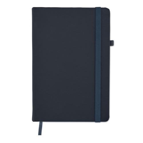 Gerecycled PU A5-notitieboek Arpu navy