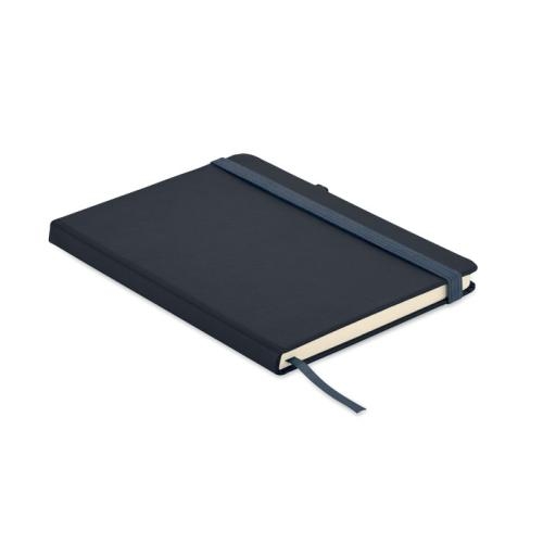 Gerecycled PU A5-notitieboek Arpu navy