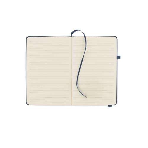 Gerecycled PU A5-notitieboek Arpu navy