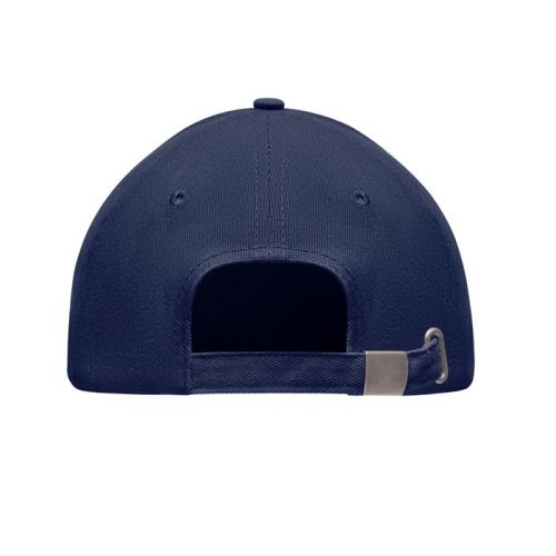 Katoenen baseball pet Singa blauw/wit