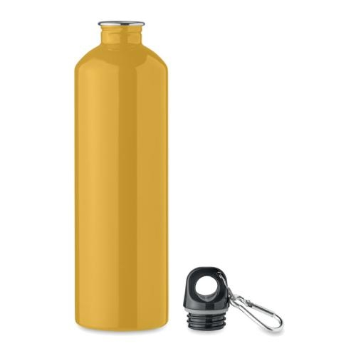 RVS drinkfles Rebig moss 750 ml geel