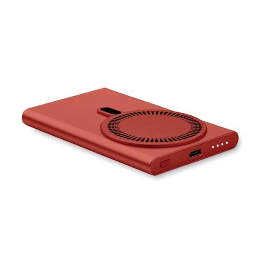 Draadloze oplader powerbank Pawtt bordeaux