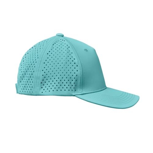 Polyester baseballpet 200 grams Capo turquoise
