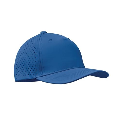 Polyester baseballpet 200 grams Capo royal blue