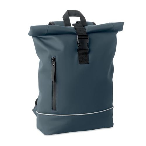 15 inch laptoprugzak rolltop navy