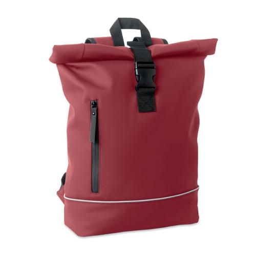 15 inch laptoprugzak rolltop bordeaux